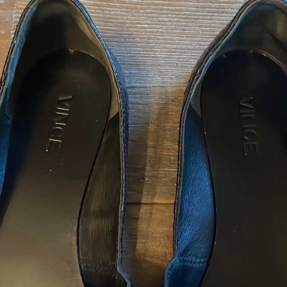 Vince Mason Snakeskin Embossed Leather Slip On Loafers🖤 - Picture 12 of 14